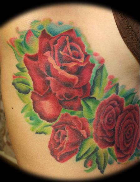 Tattoos - Monique's roses  - 59872
