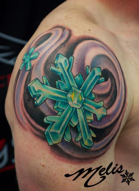 Tattoos - snowflake - 78684
