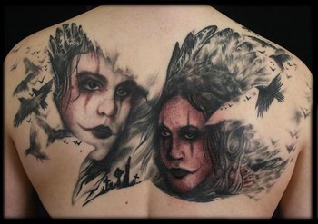 Tattoos - Crow Tattoo - 38606