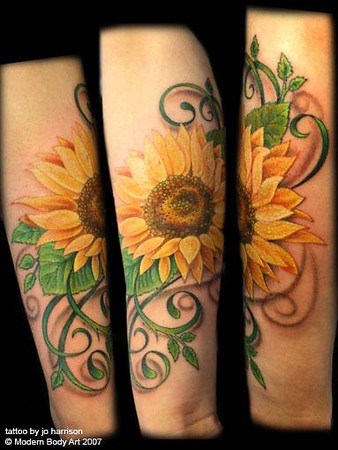 Jo Harrison - Sunflower Tattoo