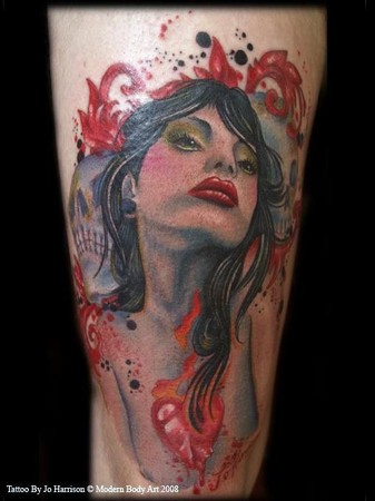 Tattoos - Bloody Pinup - 34697