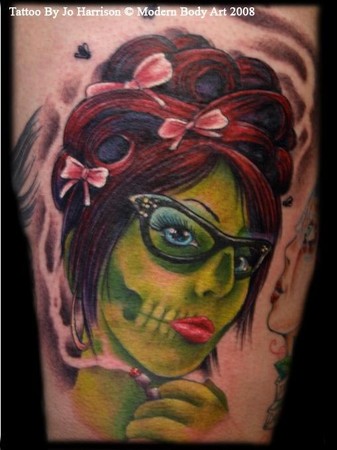 Looking for unique Skull tattoos Tattoos Zombie Pinup