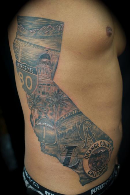 ryan el dugi lewis tattoos realistic cali mural california ryan el dugi lewis tattoos realistic cali mural california