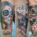 Day of the Dead Sleeve Tattoo Thumbnail