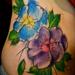 tattoo galleries/ - Pansies artsy watercolor - 59788