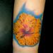Tattoos - Golden Yellow Hibiscus - 55742