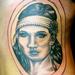 tattoo galleries/ - Ornate Victorian Portrait
