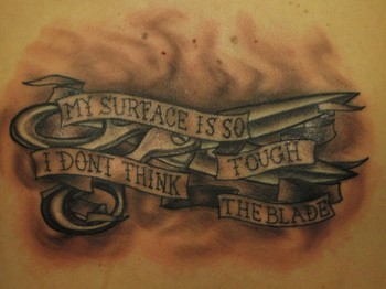 Tattoos - Pete Ballesty - Scissor Tattoo