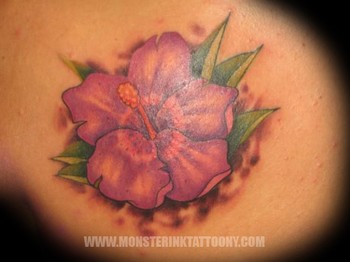 Tattoos - Hibiscus Tattoo