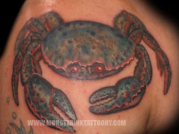 Tattoos - Crab Tattoo