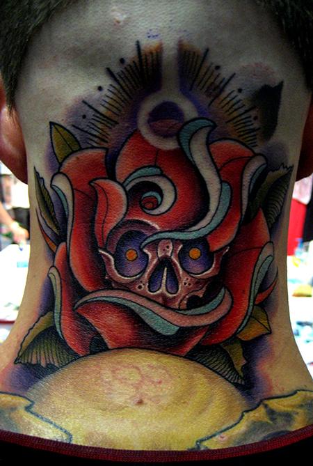 Jonathan Montalvo - budskull rose tattoo