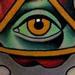 Tattoos - conspiracy apple tattoo - 71931