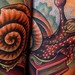 Tattoos - Snail of a bookworm tattoo - 51203