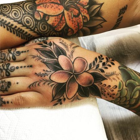 Morgan Haberle  - Floral hand