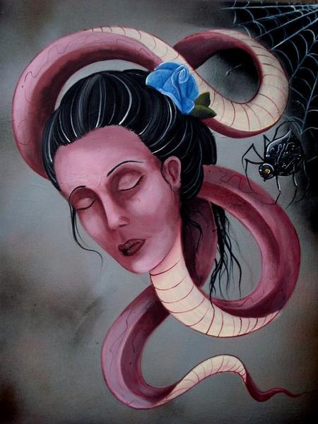 Tattoos - Serpent lady - 64037