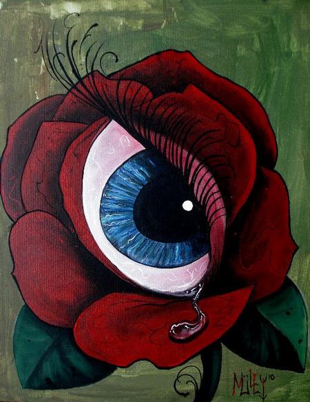 Tattoos - Rose Eye - 64047