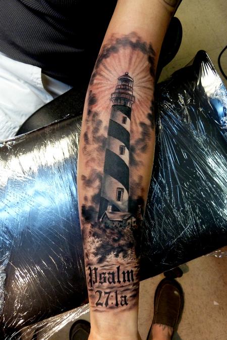 lighthouse by mully tattoos lighthouse by mully tattoos
