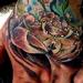 tattoo galleries/ - Crab Hand tattoo - 64093