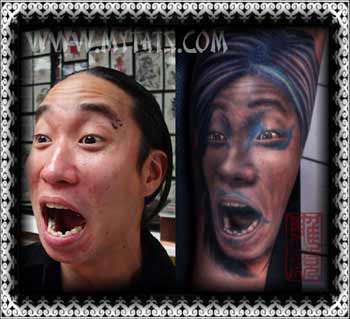 Tattoos - Ahh!! Portrait - 29288