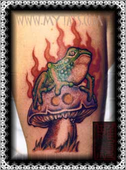 Tattoos - Toad on Stool - 29482