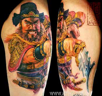Tattoos - Chinese Warrior - 29488