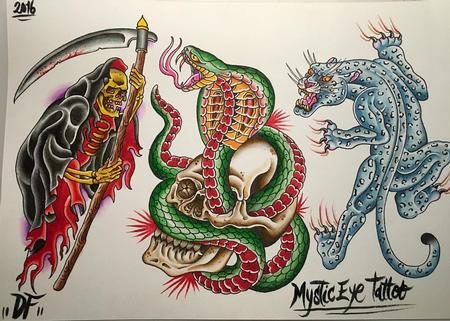 Tattoos - Flash tradicional - 119151