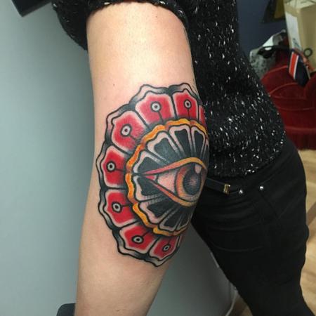 Tattoos - Mandala Color Estilo Tradicional - 125033