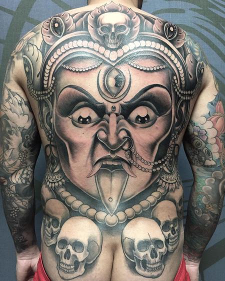 Tattoos - Kali black and grey - 133219