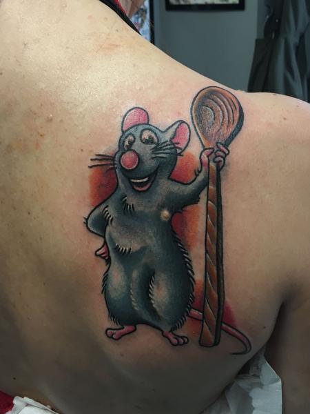 Ratatouille Tattoo a Color Design Thumbnail