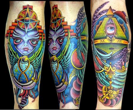Tattoos - Jace Masula - Alien Angels