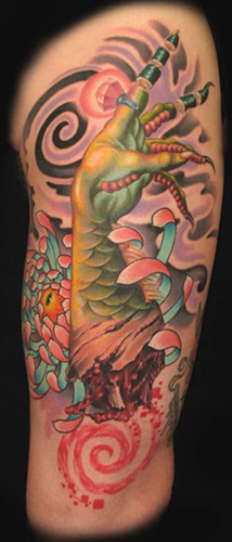 Nate Beavers - Collaborative Tattoo featuring Dominic Holmes