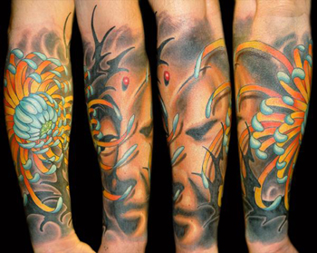 Tattoos - Collaboration Tattoo with Brandon Bond - 22329