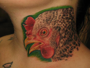 Tattoos - Rooster - 22335