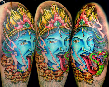 Tattoos - Collaborative Tattoo featuring Dave Tedder - 22340