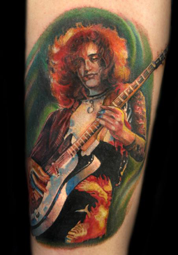 Tattoos - Guitar God - 22348