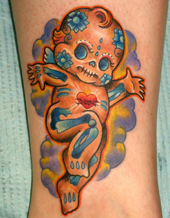 Tattoos Traditional Old School tattoos Dead Kewpie Doll
