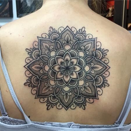 dotwork mandala  Tattoo