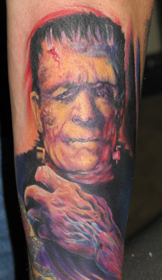 Tattoos - Oddities tattoos - Frankensteins monster