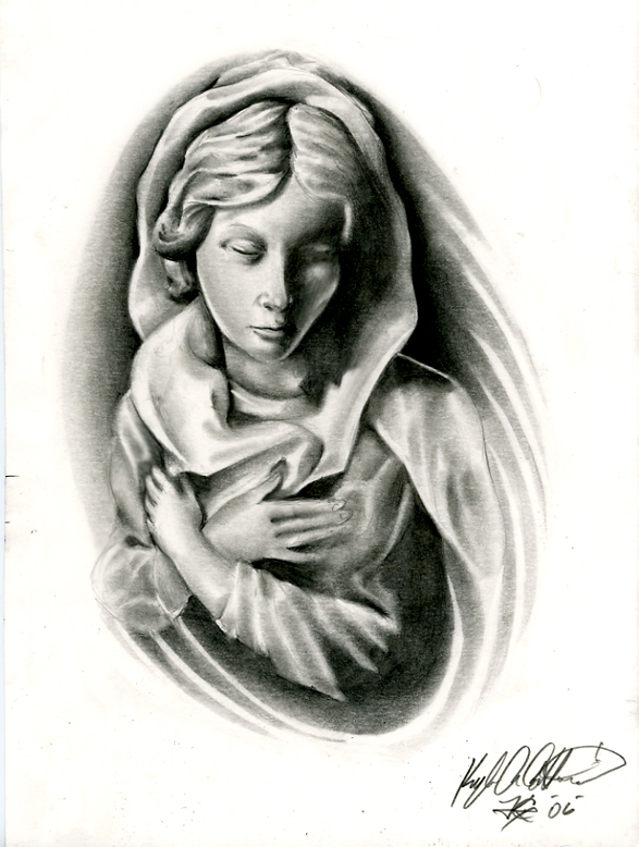 Tattoos - Virgin Mary - 16139