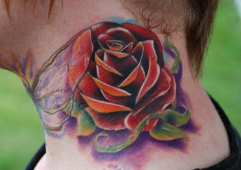 Tattoos - Kyle Cotterman - Rosey Neck
