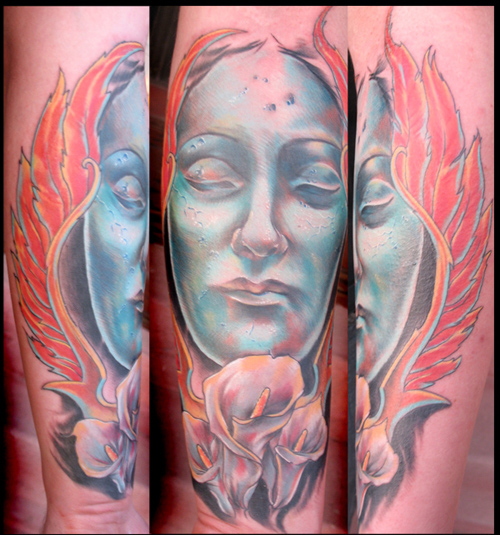 telly savalas by kyle cotterman tattoonow telly savalas by kyle cotterman tattoonow