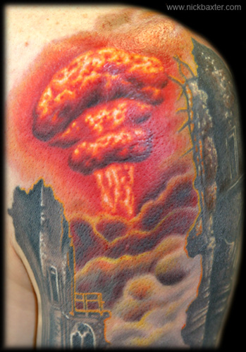 Tattoos Mushroom Cloud (Detail