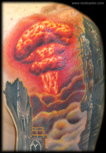 Nick Baxter Mushroom Cloud Detail 