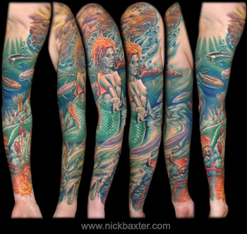 Nick Baxter - Evolution Sleeve