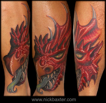 Tattoos - Dragon Head - 10400