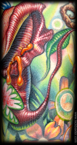 Tattoos - Pitcher Plant (Detail) - 7665