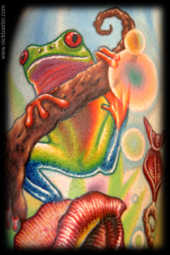 Nick Baxter - Tree Frog (Detail)