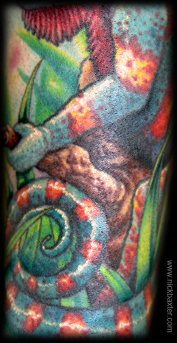 Tattoos - Chameleon (Detail) - 7666