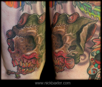 Nick Baxter - Leaf Skull