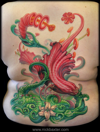 Nick Baxter - Fantasy Floral Backpiece